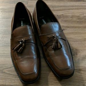 Johnston & Murphy brown leather loafers - sz 11.5